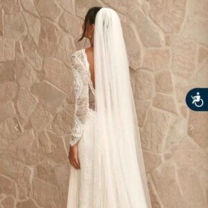 Grace Loves Lace White Bridal Veil